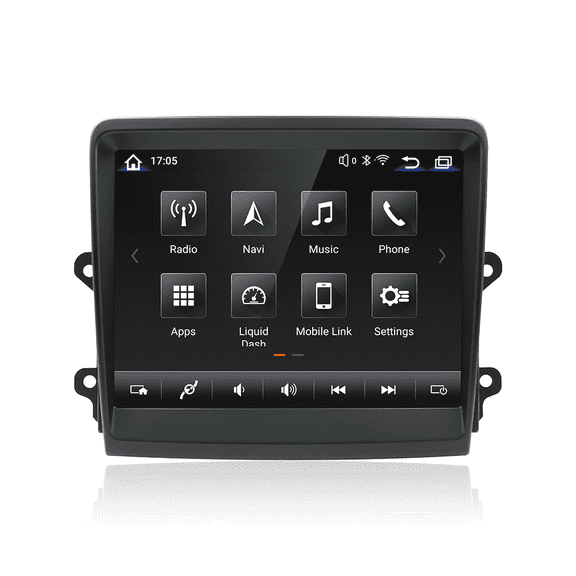 Aotsr Car Radio 8.4 Inch Stereo for Porsche 718 Boxster 911 2012-2018 Android GPS Navigation Support Wireless Carplay & Android Auto WiFi DSP 4G Audio Multimedia Player