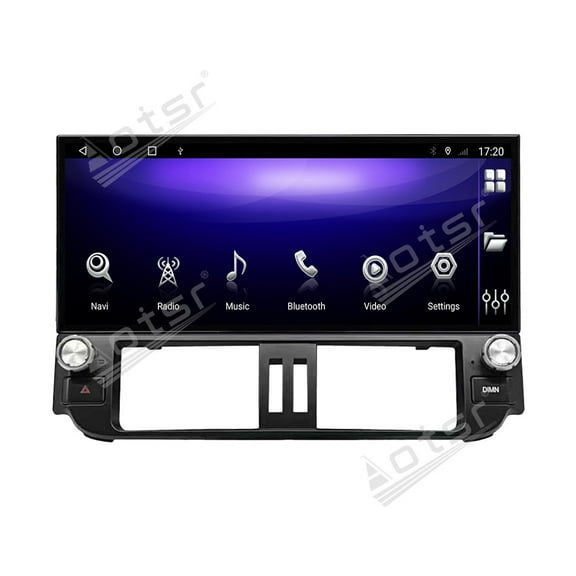 Aotsr Car Radio for Toyota Land Cruiser Prado 2010-2013 12.3 inch Android 13.0 Touch Screen Car Stereo Multimedia Audio Stereo Navigation Screen