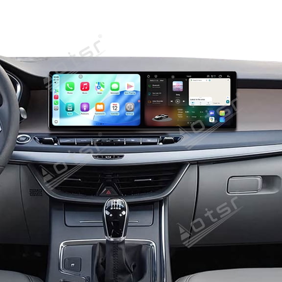 Aotsr Dual 10.1 inch Screen Car Radio For Geely Jiaji/Maple 80V 2017-2022 Android 15 Multimedia Player GPS Navigation Auto DSP Stereo Host