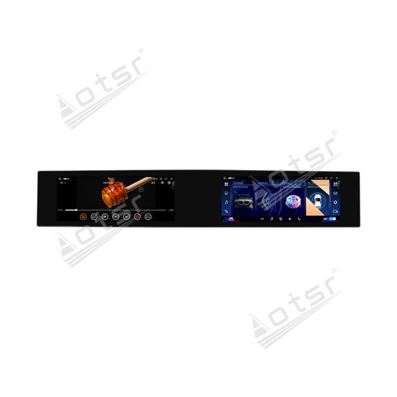 Aotsr Dual 12.3 inch Android 13 4+64GB Car Radio Dual Screen for BMW 7 Series ClC(F01/F02/F04)2009-2012 Multimedia Stereo Player GPS Navi Head Unit Carplay