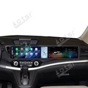 Aotsr Dual 12.3 inch Car Radio for Honda CR-V 2012-2016 with 7870 Octa Core Chip, Ultra HD 2400*900 Touch Screen, Wireless CarPlay, Bluetooth 5.0, GPS Navigation, 4G Network