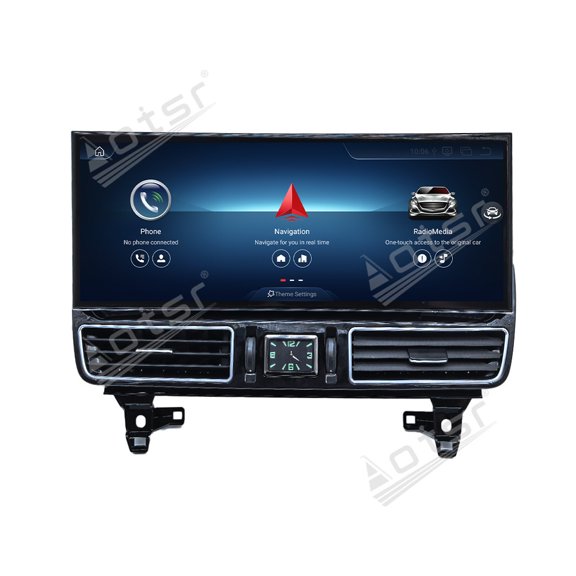 Aotsr Qualcomm 15.8 inch Car Radio Android 14 For Mercedes Benz GLE/GLS 2015-2018 Car Carplay Auto Stereo GPS Navigation IPS Screen BT (NTG5.0)