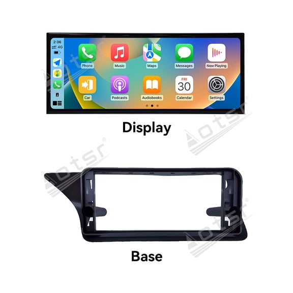Aotsr Qualcomm 15.8 inch Car Radio Android 14 For Mercedes Benz E Class 2-door coupe W212 2012-2014 Car Carplay Auto Stereo GPS Navigation IPS Screen BT （NTG4.5）