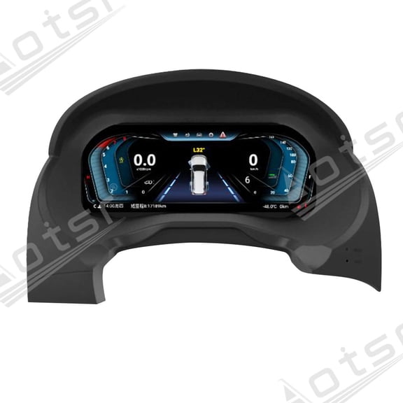 Aotsr Smart Car LCD Digital Cluster For Mitsubishi Pajero 2008-2018 Dashboard Virtual Cockpit Instrument Auto Speed Meter Ai Screen