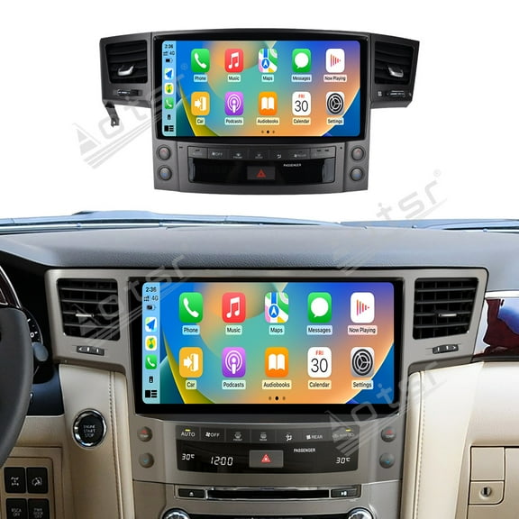 Aotsr Touch Screen 12.6 inch Car Radio for Lexus LX570 2008-2015 Android GPS Automotive Multimedia Auto Radio Stereo Receiver Head Unit
