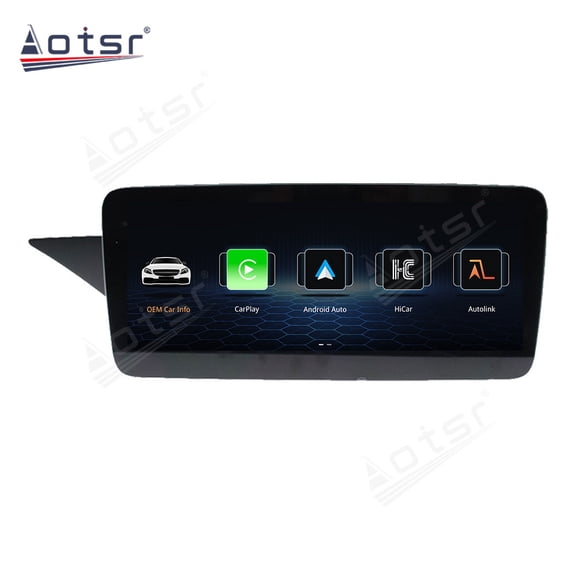 Aotsr Ultra Narrow 10.25 inch 1920 * 720 Car Radio for Benz E Class W212 2010-2015 Linux CarPlay Multimedia Screen Audio Stereo Upgrade Touch Screen Bluetooth Head Unit