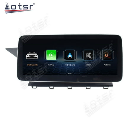 Aotsr Ultra Narrow 10.25 inch 1920 * 720 Car Radio for Mercedes Benz GLK 2008-2012 Linux CarPlay Multimedia Screen Audio Stereo Upgrade Touch Screen Bluetooth Head Unit