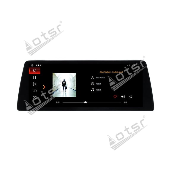 Aotsr Ultra-Thin 10.25 Inch Wireless CarPlay+Android Auto Retain Original Car Function Car Radio Stereo Multimedia Receiver for BMW 3 Series 2004-2011 Compatible with Original Car CIC or CCC System