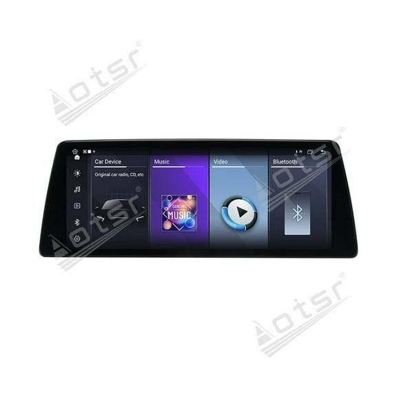 Aotsr Ultra-Thin 10.25 inch Wireless CarPlay+Android Auto Retain Original Car Function Car Radio Stereo Multimedia Receiver for BMW X3 2005-2010 Compatible with Original Car CCC System
