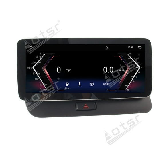 Aotsr Ultra-thin 10.25 inch 1920 * 720 Car Radio for Audi Q5 2009-2017 Linux CarPlay Multimedia Screen Audio Stereo Upgrade Touch Screen Bluetooth Head Unit