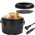 thumbnail image 1 of Aotto Electric Lunch Box Food Warmer, 39 oz Personal Food Heater 4 in 1 Heated Lunch Box for Office/Car/Truck/Travel, 12V/24V/110V/220V, 1 of 8