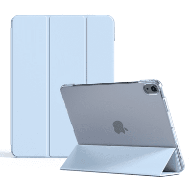Aoub Case for iPad (A16) 11th Generation 11 Inch 2025 / iPad 10th Generation 10.9 Inch 2022 Slim Stand Cover with Hard Translucent Back, Auto Wake/Sleep, Blue