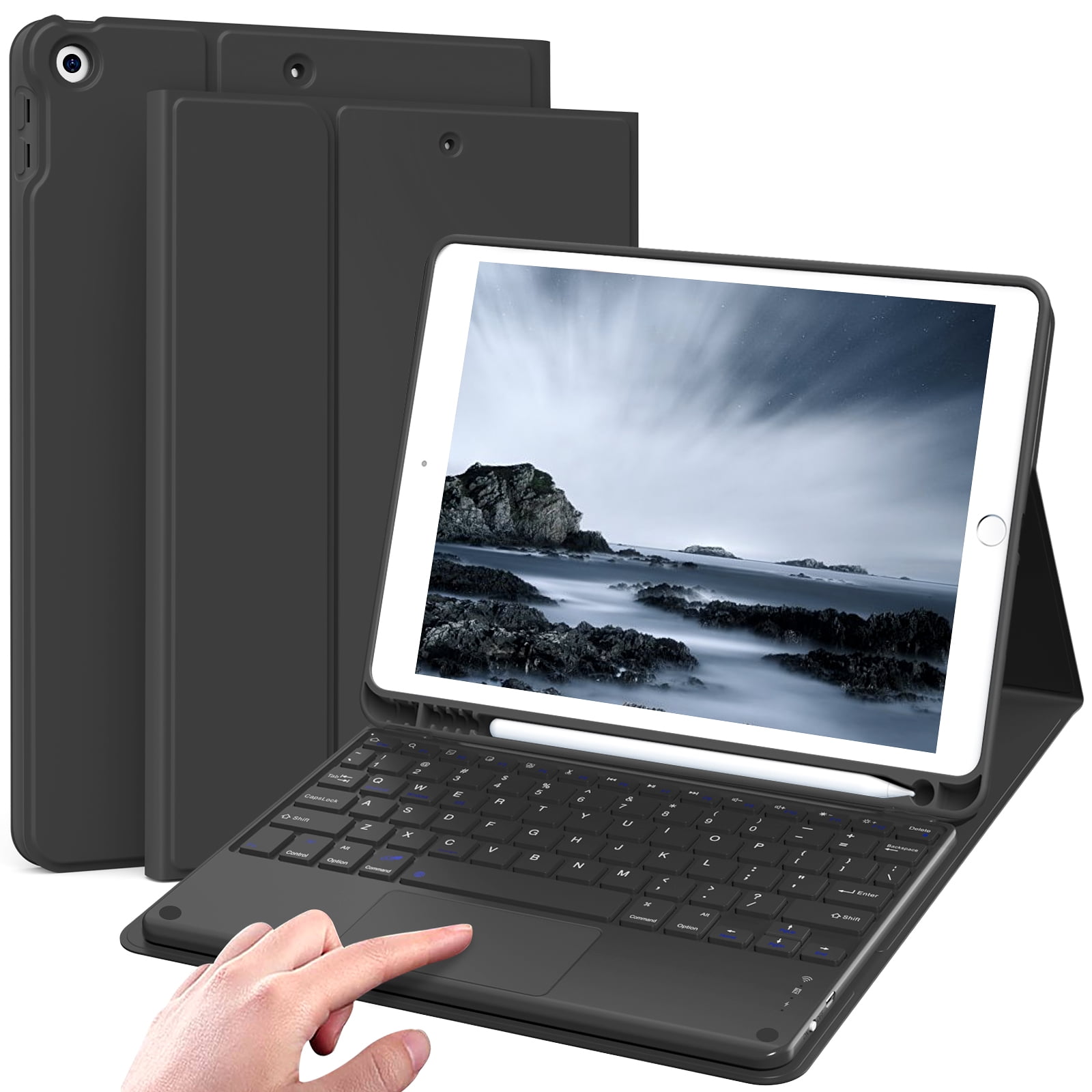 Aoub Keyboard Case for iPad 10.2 inch 9th/8th/7th Generation (2021/2020