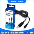 thumbnail image 1 of Aousin 1.8m USB Data Cable Multi-Purpose Wireless Controller Charging Cables Controller Connection Cable for PS 4/Slim/Pro, 1 of 6