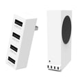 thumbnail image 1 of Aousin 4 Ports USB Hub 2.0 for Xbox Series X/S, High Speed USB Hub Splitter Expansion Adapter Compatible with Xbox Series, 1 of 6