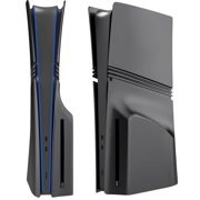Aousin Game Console Panel Protective Shell Anti-Scratch Skin Case Cover Replacement Plate for Ps 5 Pro Disc VersionBlack