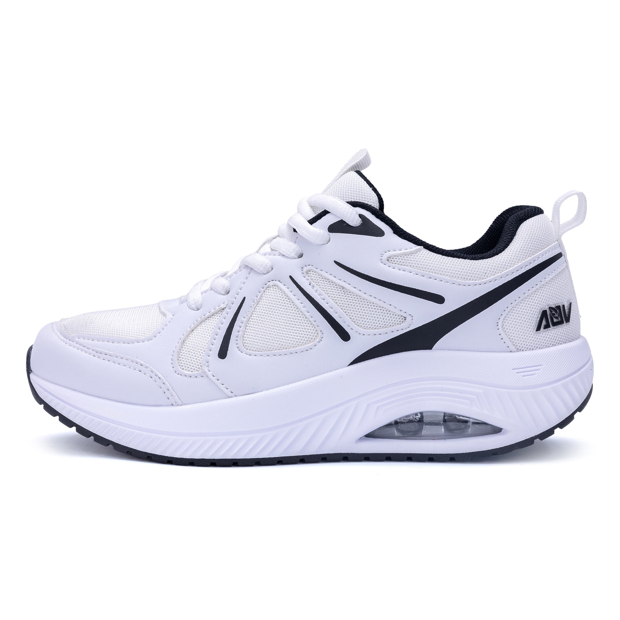 Plantar Fasciitis White Trainers With Arch Support AOV Women Arch Support  Walking Shoes Orthotic Sneakers For