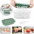 thumbnail image 1 of Aovky Ice Cube Tray with Lid and Bin, 2 Pack Ice Trays for Freezer with Storage Container, Scoop & Carry Handle, 54 Grid Easy Release Ice Cube Mold, Stackable Ice Maker for Coffee, Cocktail & Drinks, 1 of 8