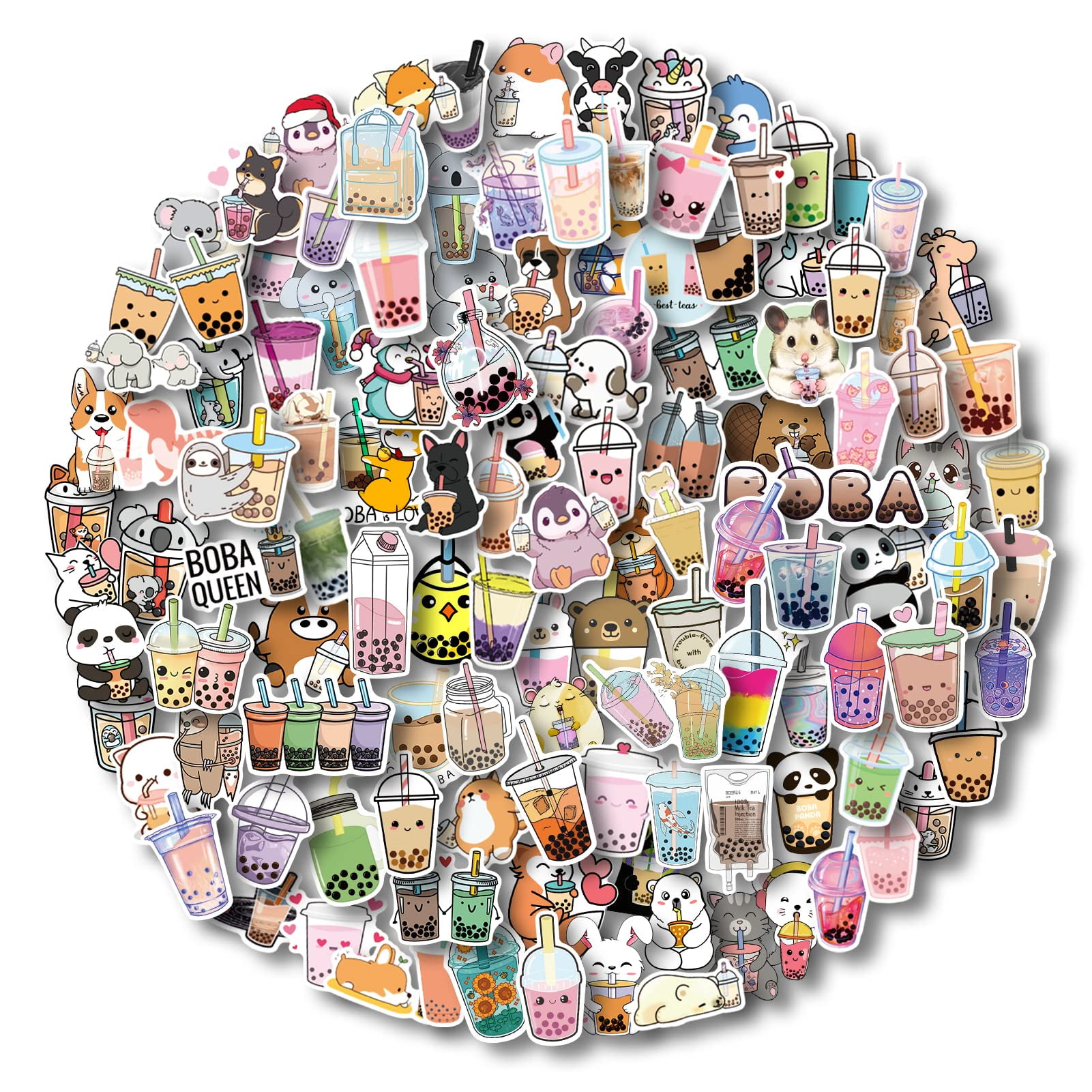 Kawaii Panda Sticker  Waterproof, Durable and Cute Vinyl Stickers – Soshl  Tags
