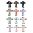 thumbnail image 1 of Aoyunhp 12Pcs Magnetic Bookmarks Christian Cross Magnetic Page Markers Religious Bible Verses Bookmarks for Mother'S Day Women Church Bible Group (Flower)Inspirational Christian Bookmarks Bulk Set, 1 of 9