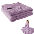 thumbnail image 1 of Aoyunhp 1Pc Gentle Muslin Blanket,Cotton Muslin Blanket Adults Summer Throw Blankets for Couch Breathable Blanket,All Seasons Soft and Slightly Pre Washed Cotton Blanket, 1 of 9