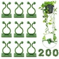 thumbnail image 1 of Aoyunhp 200Pcs Plant Clips for Wall,Plant Climbing Wall Fixture Clips, Invisible Clips for Climbing Plants，Self-Adhesive Plant Wall Clips for Plant Support,Climbing Plant Wall Clips 0.7"X0.51", 1 of 9