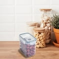 thumbnail image 1 of Aoyunhp 5Pcs Cereal Containers Storage,Airtight Food Storage Containers Set,Kitchen Storage Containers with Lids for Flour,Sugar at Cereal,Plastic Dry Food Canisters,Airtight Food Storage Containers, 1 of 3