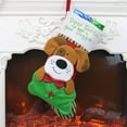 thumbnail image 1 of Aoyunhp Christmas Decorations,Dog Christmas Stocking Puppy Ornament Gifts Bags for Pets Ornament Puppy Decoration Holiday Party Supply,Personalized Christmas Stocking,Christmas Ornaments 8"X17", 1 of 5