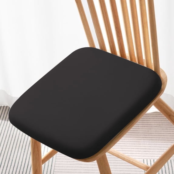Aoznliie Chair Cushion, Outdoor Seat Cushion with Non Slip Bottom & Ties, Slow Recovery Memory Foam Cushion for Office Chair Car,16x16in