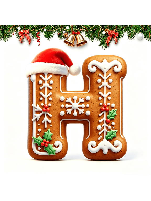 Christmas Letter Ornament, Acrylic Alphabet Hanging Pendant for Xmas Tree Decor, Personalized DIY Initial Christmas Ornament for Holiday Gift