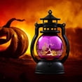 thumbnail image 1 of Aoznliie LED Lantern, Halloween Lighted Lanterns with Flickering Flame,Tea lamps for Halloween Party Decor Home Table,7x4x4 in, 1 of 6