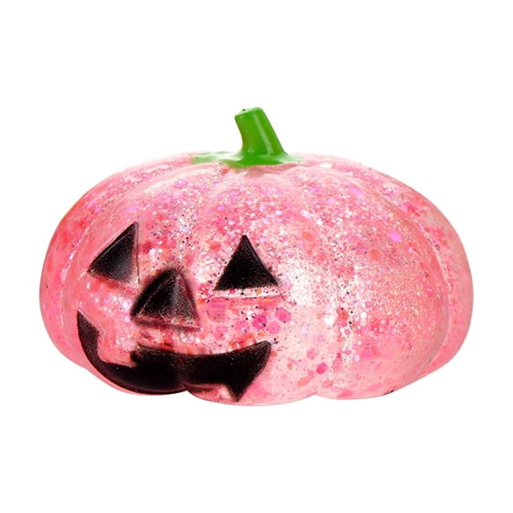 Aoznliie Squeeze Toys, Halloween Pumpkin Squishies Stress Relief Cube, Ultra-Soft Slow Rising Squeeze Toy for Kids Adults, Halloween Gifts Fidget Toy for Party Favors, 3.15x3.15 inch