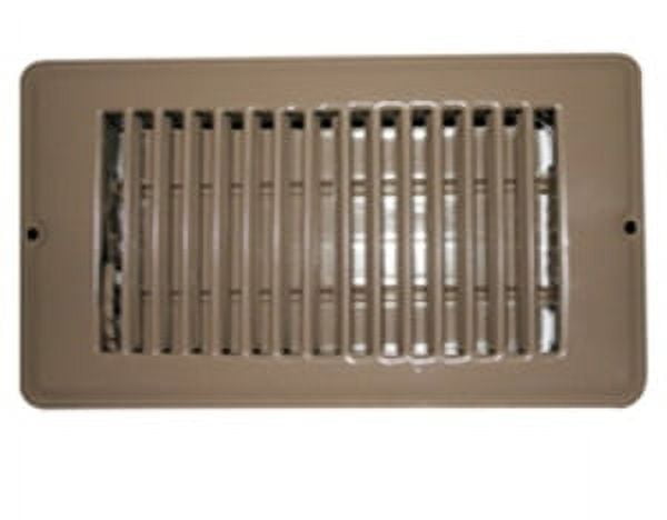 Ap Products 013-630 4 X 12 Brown Floor Register