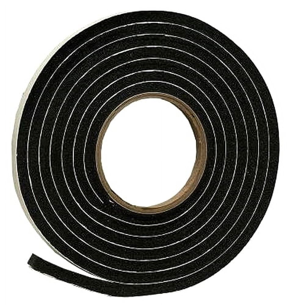 Ap Products 018-5163410 Multi-Purpose Vinyl Foam Tape - 5/16" X 3/4" X 10 Ft - Black