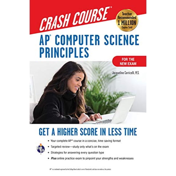 Pre-Owned Ap(r) Computer Science Principles Crash Course, 2nd Ed., Book + Online: Get a Higher Score in Less Time (Paperback) 0738612650 9780738612652