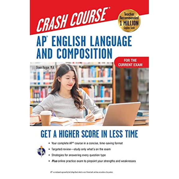 Pre-Owned Ap(r) English Language & Composition Crash Course, 3rd Ed., Book + Online: Get a Higher Score in Less Time (Paperback) 0738612723 9780738612720