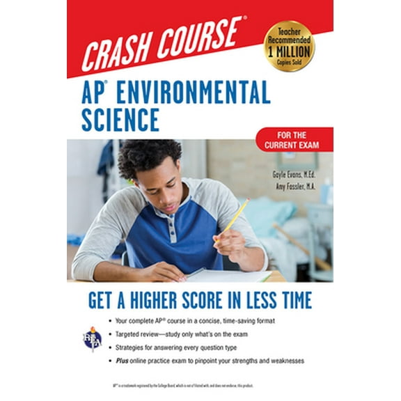 Pre-Owned Ap(r) Environmental Science Crash Course, Book + Online: Get a Higher Score in Less Time (Paperback) 0738612561 9780738612560