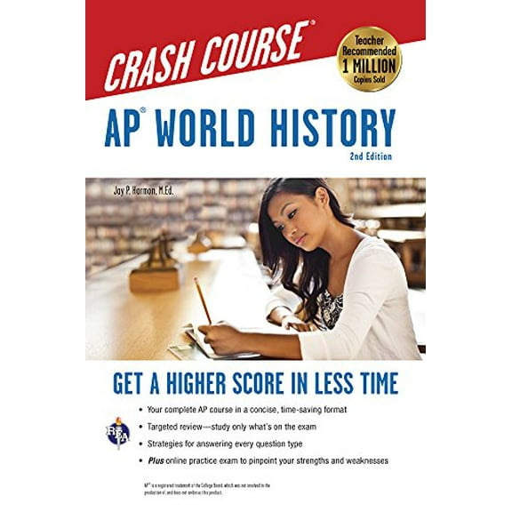 Pre-Owned Ap(r) World History Crash Course, 2nd Ed., Book + Online (Paperback) 0738612189 9780738612188