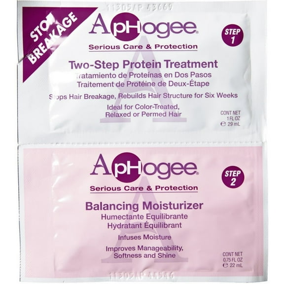 ApHogee 2-Step Protein Treatment and Balanced Moisturizer