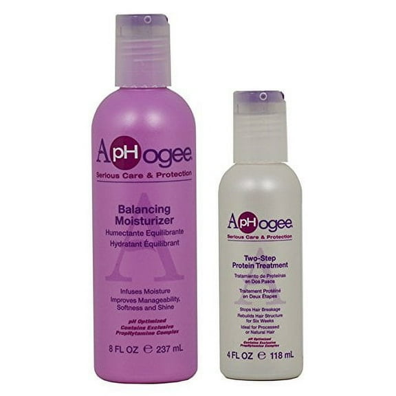 ApHogee Balancing Moisturizer 8oz + Two-Step Protein Treatment 4oz "Set"