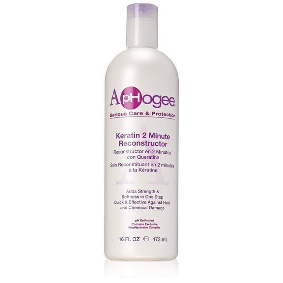 ApHogee Intensive 2 Minute Keratin Reconstructor, 16 Oz, Pack of 6