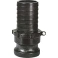 thumbnail image 1 of Apache Polypropylene Male Hose Adapter, Hose Barb Fitting - 1-1/2 In. ID, Black, 1 of 2