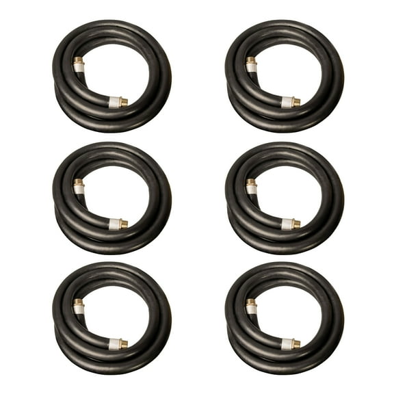 Apache 1" Diameter 14' Length 60 PSI Farm Fuel Transfer Hose (6 Pack)