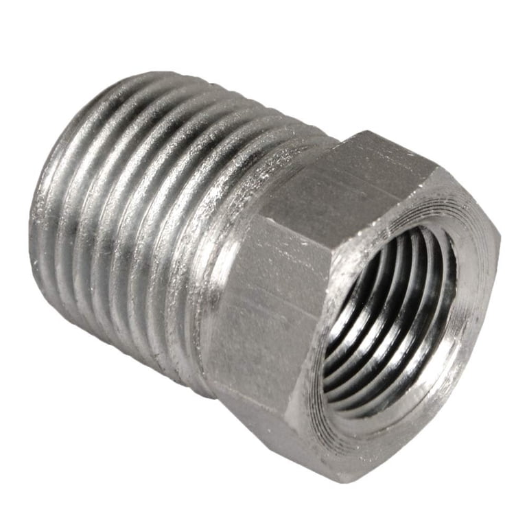 Apache 1/4 Inch Female Pipe To Female Pipe Hydraulic Adapter - 5000 Series Fitting For Hose Connections