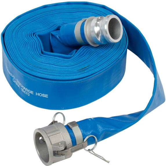 Apache 2" x 50' Heavy Duty Lay Flat Garden Hose