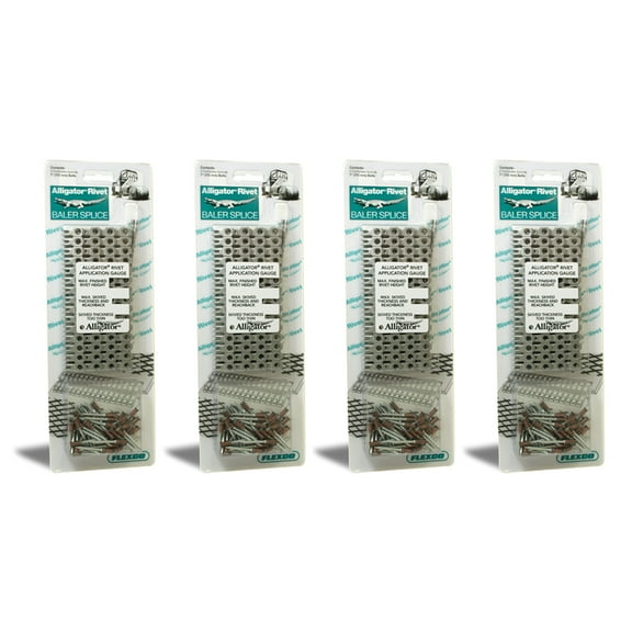 Apache 25085381 Stainless Steel Alligator 7 In Rivet Belt Fastener (8 Pack)