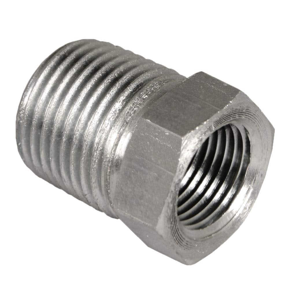 Apache 1/2" Male X 1/2" Female 90° Hydraulic Adapter – 3000 PSI, Swivel Style 1501 - View #4