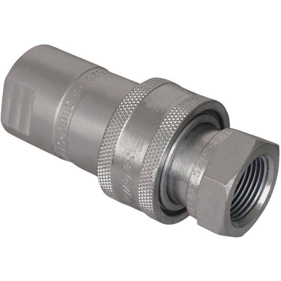 Apache 39040920 1/2" Quick Coupler One-Way Sleeve with Ball Valve Set Hydraulic Quick Disconnect S20A-4