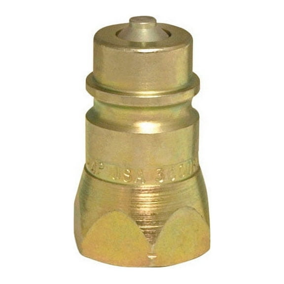 Apache Hose & Belting Inc Hydraulic Hose Adapter 39041060 - 1/2 In. FNPT Zinc-Plated Brass