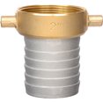 thumbnail image 1 of Apache 2" Aluminum Female Short Shank Coupling w/ Brass Nut, 43076000, 1 of 4